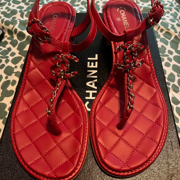 CHANEL Shoes - Authentic Chanel sandals